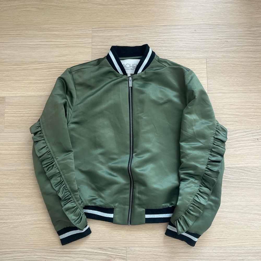 Green Bomber Jacket